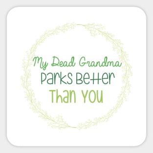 Dead Grandma Sticker